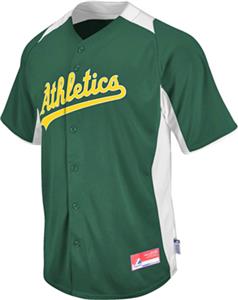 MLB Cool Base BP Oakland Athletics Baseball Jersey