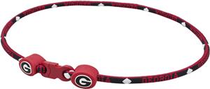 Eagles Wings NCAA Georgia Titanium Sport Necklaces