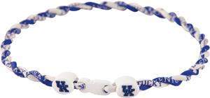 Eagles Wings NCAA Kentucky Titanium Twist Necklace