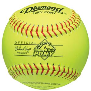 Diamond 12RY Pony League 12" Youth Softballs