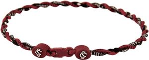 Eagles Wings NCAA SC Titanium Twist Necklaces