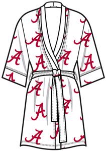 Alabama University Womens Spa Kimono Robe