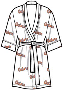 Emerson Street Florida Gator Women Spa Kimono Robe