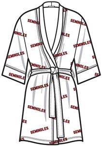 Emerson Street Florida State Women Spa Kimono Robe