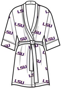 Emerson Street LSU Tigers Womens Spa Kimono Robe