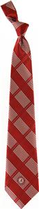 Eagles Wings NCAA Alabama Woven Plaid Tie