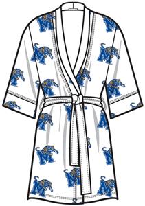 Emerson Street Memphis Womens Spa Kimono Robe