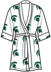 Emerson Street Michigan ST Womens Spa Kimono Robe