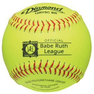 Diamond 12RYSC BR 12" Synthetic Cover Softballs