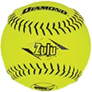 Diamond 12" NSA Black Stitch Slowpitch Softballs