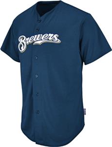 MLB Cool Base Milwaukee Brewers Baseball Jersey