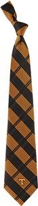 Eagles Wings NCAA Tennessee Volunteers Plaid Tie