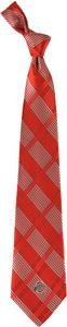 Eagles Wings NCAA Ohio State Buckeyes Plaid Tie