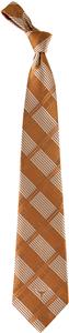 Eagles Wings NCAA Texas Longhorns Woven Plaid Tie