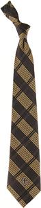 Eagles Wings NFL New Orleans Woven Plaid Tie