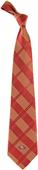 Eagles Wings NFL 49ers Woven Plaid Tie