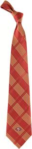Eagles Wings NFL 49ers Woven Plaid Tie
