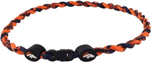Eagles Wings NFL Broncos Titanium Twist Necklaces