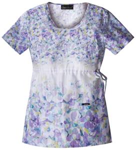Cherokee Women's Runway Round Neck Scrub Tops