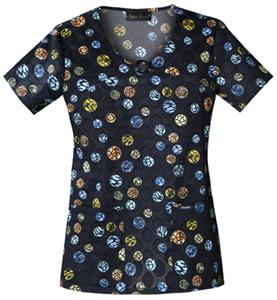Cherokee Women's Runway V-Neck Scrub Tops