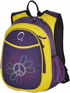 O3 Kids Peace Flower Backpack With Cooler