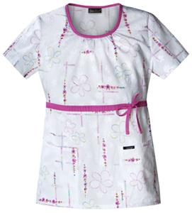 Cherokee Women's Runway Scoop Neck Scrub Tops