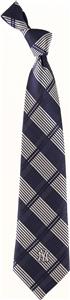 Eagles Wings MLB New York Yankees Woven Plaid Tie