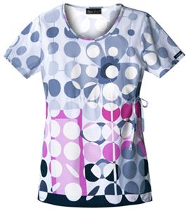 Cherokee Women's Runway Round Neck Scrub Tops
