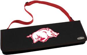 Picnic Time University of Arkansas Metro BBQ Set