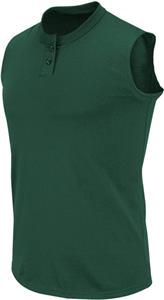 MLB Women's Sleeveless 2-Button Softball Jersey