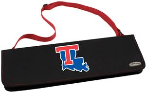 Picnic Time Louisiana Tech Bulldogs Metro BBQ Set
