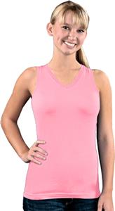 LAT Sportswear Jr Racer Back Longer Length Tank