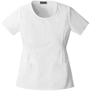 Cherokee Women's Fashion Round Neck Scrub Tops