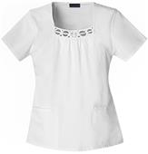 Cherokee Women's Fashion Square Neck Scrub Tops