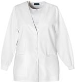 Cherokee Women's Pro White Warm-up Scrub Cardigans