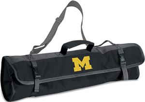 Picnic Time University of Michigan 3-Pc BBQ Set