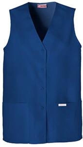 Cherokee Women's Fashion Button Down Scrub Vests