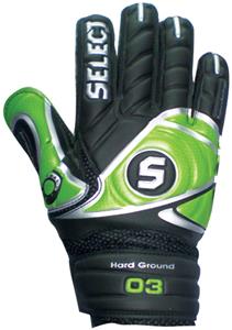 Select 03 Hard Ground Youth Soccer Goalie Gloves