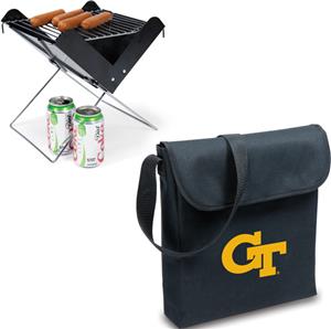 Picnic Time Georgia Tech Portable V-Grill & Tote