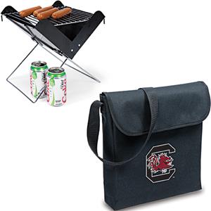 Picnic Time South Carolina Portable V-Grill & Tote