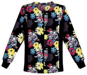 Cherokee Tooniforms Poohka Dot Scrub Jackets