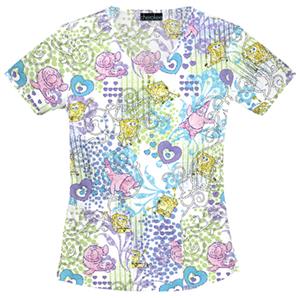 Cherokee Tooniforms Free Floating Scrub Tops