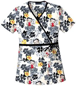Cherokee Tooniforms Betty Grey Gardens Scrub Tops