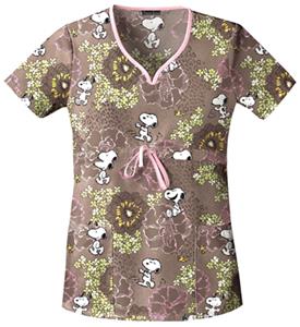 Cherokee Tooniforms Spot That Beagle Scrub Tops
