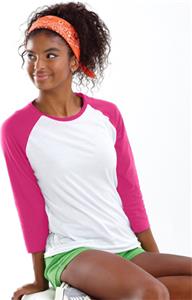 LAT Sportswear Jr 3/4 Sleeve Baseball Tee