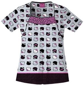 Cherokee Tooniforms Hello Kitty Scrub Tops