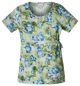 Cherokee Tooniforms Born Grumpy Scrub Tops