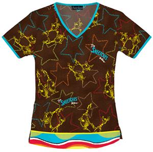 Cherokee Tooniforms Sneetches Scrub Tops