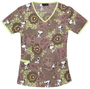 Cherokee Tooniforms Spot That Beagle Scrub Tops