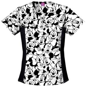 Cherokee Tooniforms Big Minnie Scrub Tops